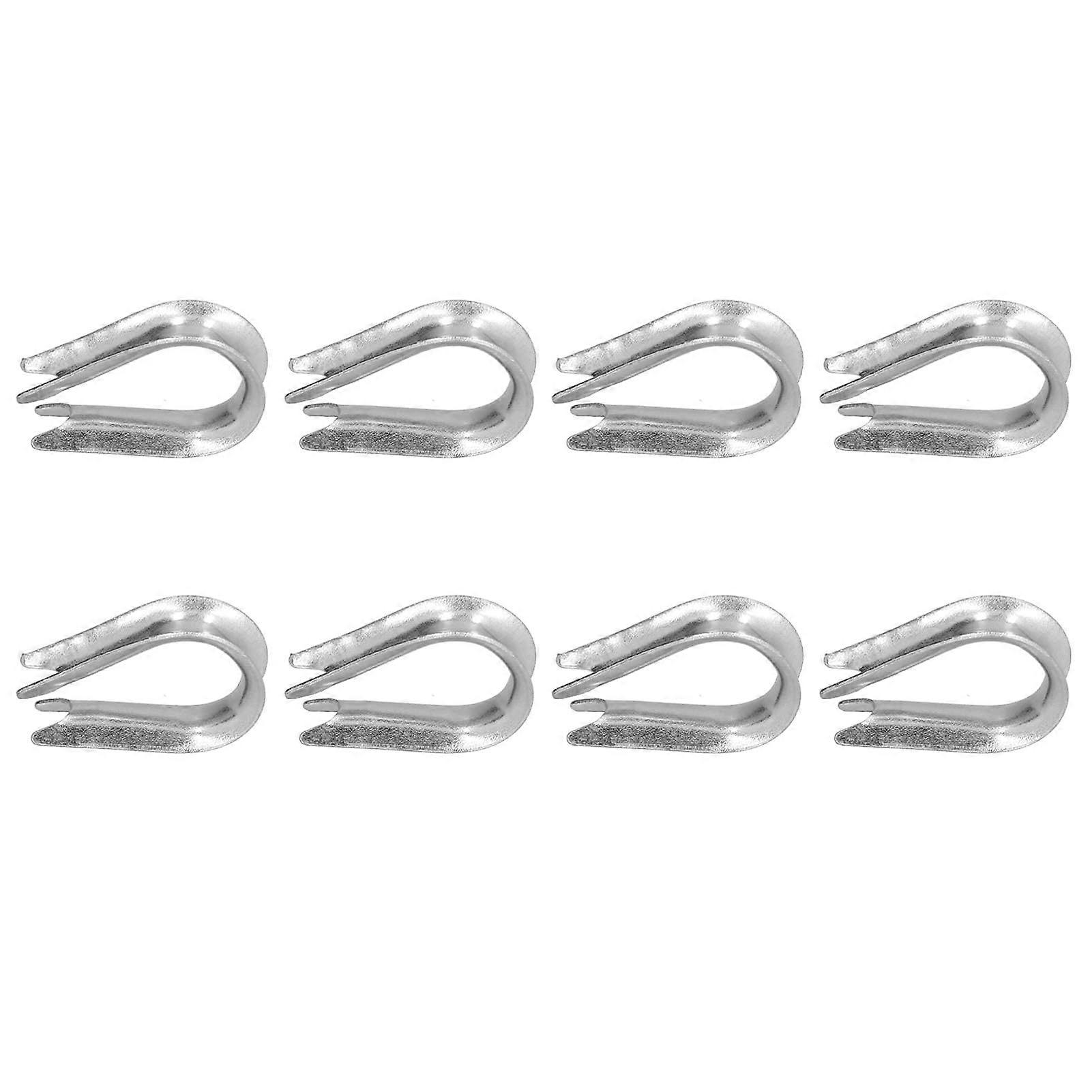 Wire Rope Thimble 50-Piece Set, Stainless Steel, M3 (3mm) Size, Cable Tools