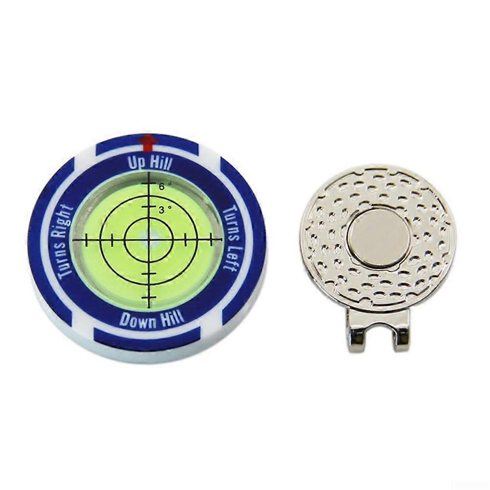 Magnet Clip Green Golf Reader For Accurate Measurements And Easy Access In Blue And Green Colors