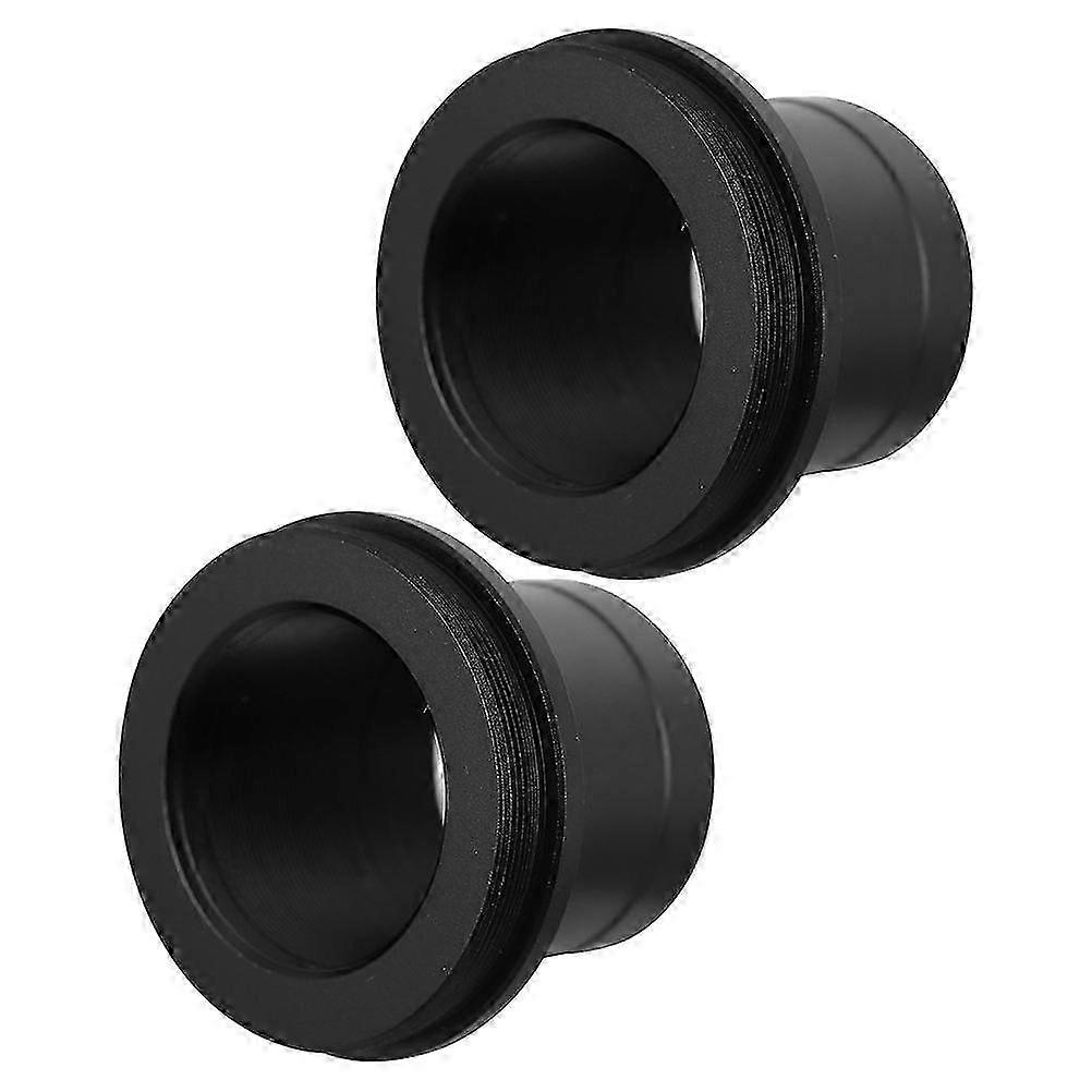 Stainless Steel Telescope T Adapter 1.25 Inch T Ring For Camera Lens Mounting Astronomical Telescope Eyepiece Adapter 2Pack