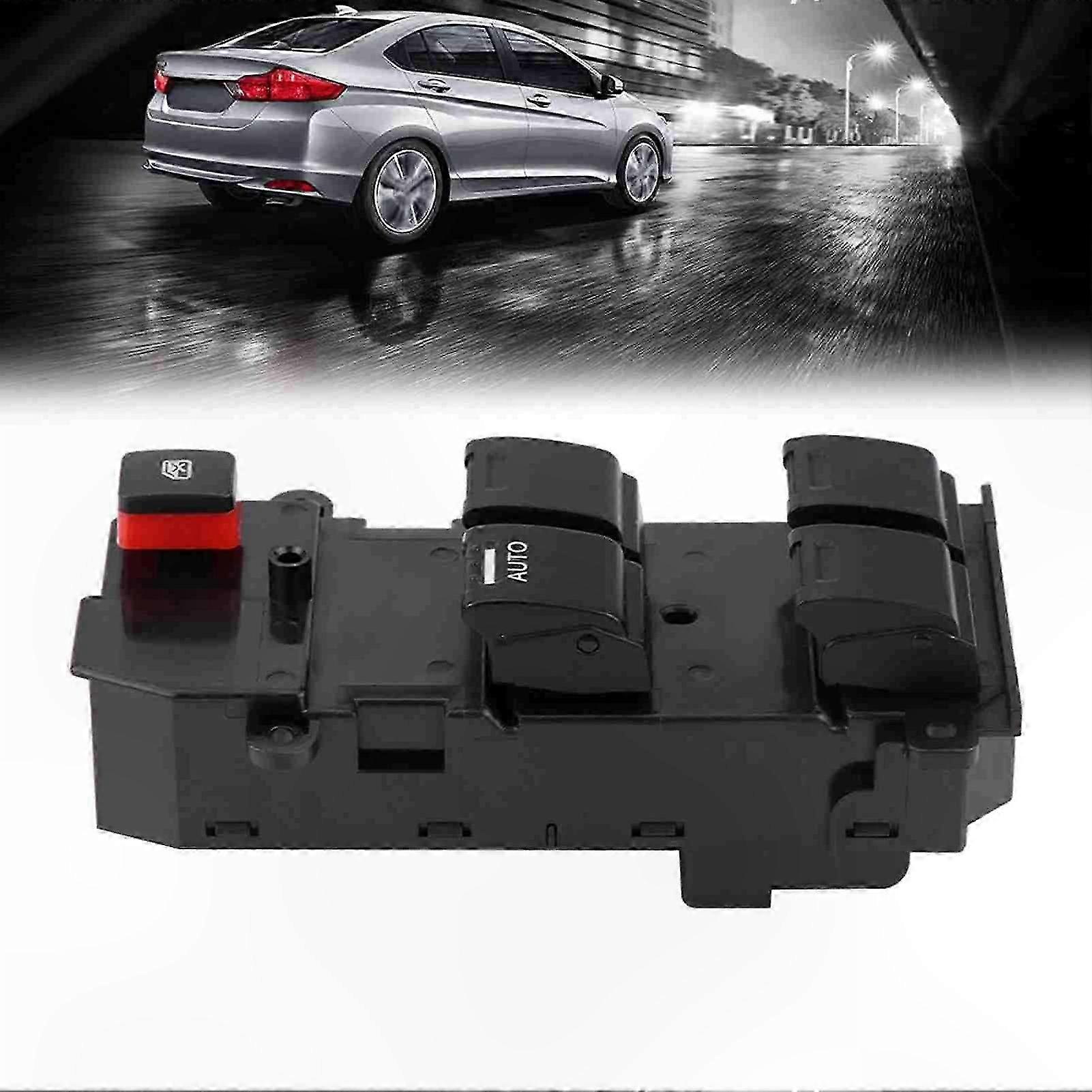 Front Left Driver Side Power Window Switch for City Fit 2007-2011 Replacement Control