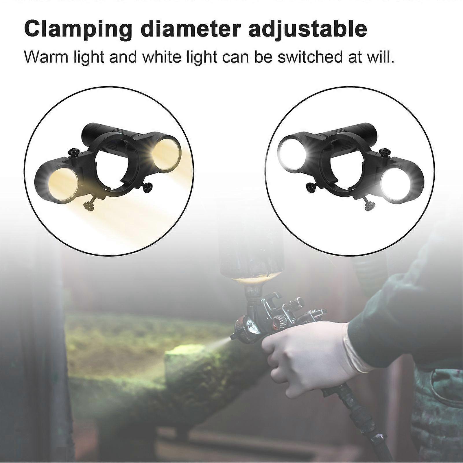 Spraying Machine Lighting Airbrush Light Universal Sprayer Light Aadjustable Rechargeable Fill-in Light for Sprayer