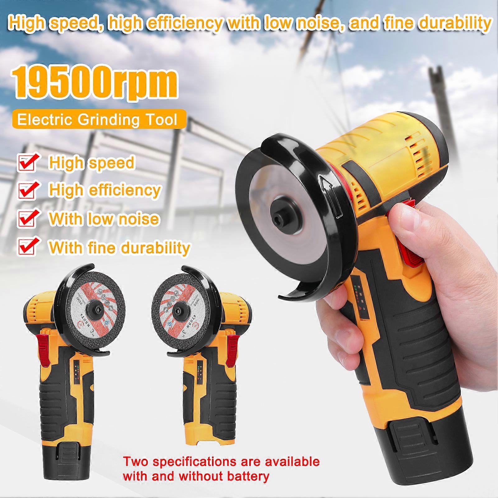 19500rpm Electric Grinding Machine Handheld Multifunctional Mini Grinder for Cutting Polishing Ceramic Tile Wood Stone Steel
