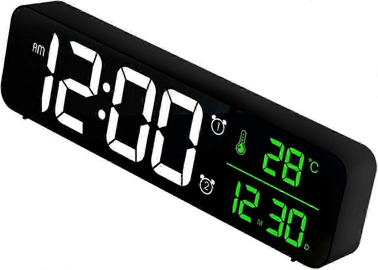 Alarm Clock Table Nightstand Decor Modern Desk Clock Led Clock Home
