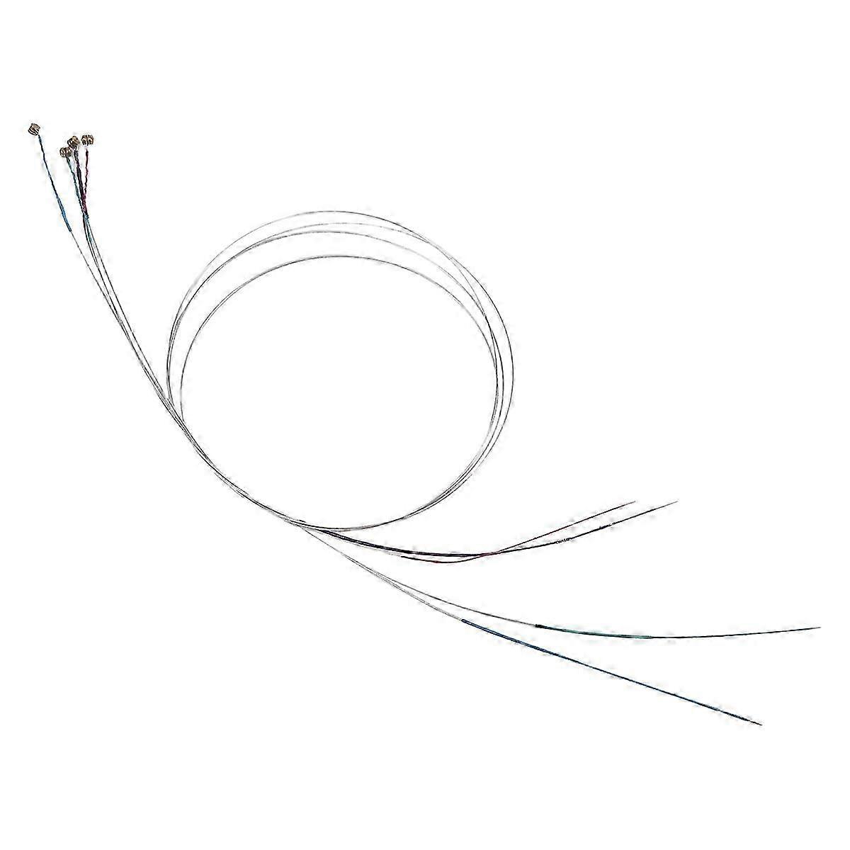 A Set of 4 Exquisite Violin Strings: E-A-D-G Core, Steel with Nickel Wound for Enhanced Sound Quality
