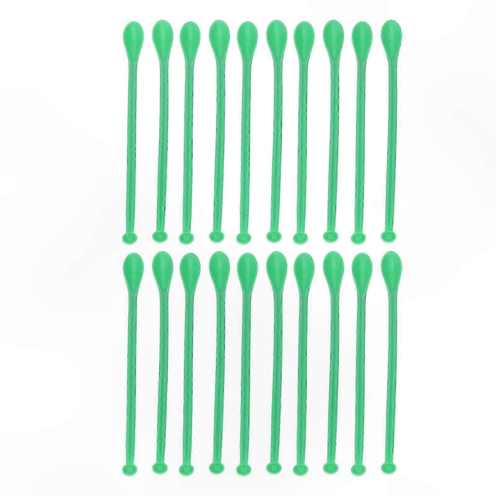 20-Pack Dual-Ended Mini Sampling Spoons for Lab Use