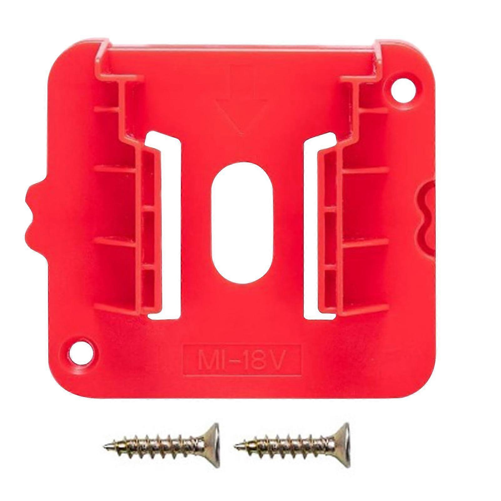 Power Tool Battery Organiser Wall Mount Display Stand for Rechargeable Batteries Compatible with Various Tool Brands