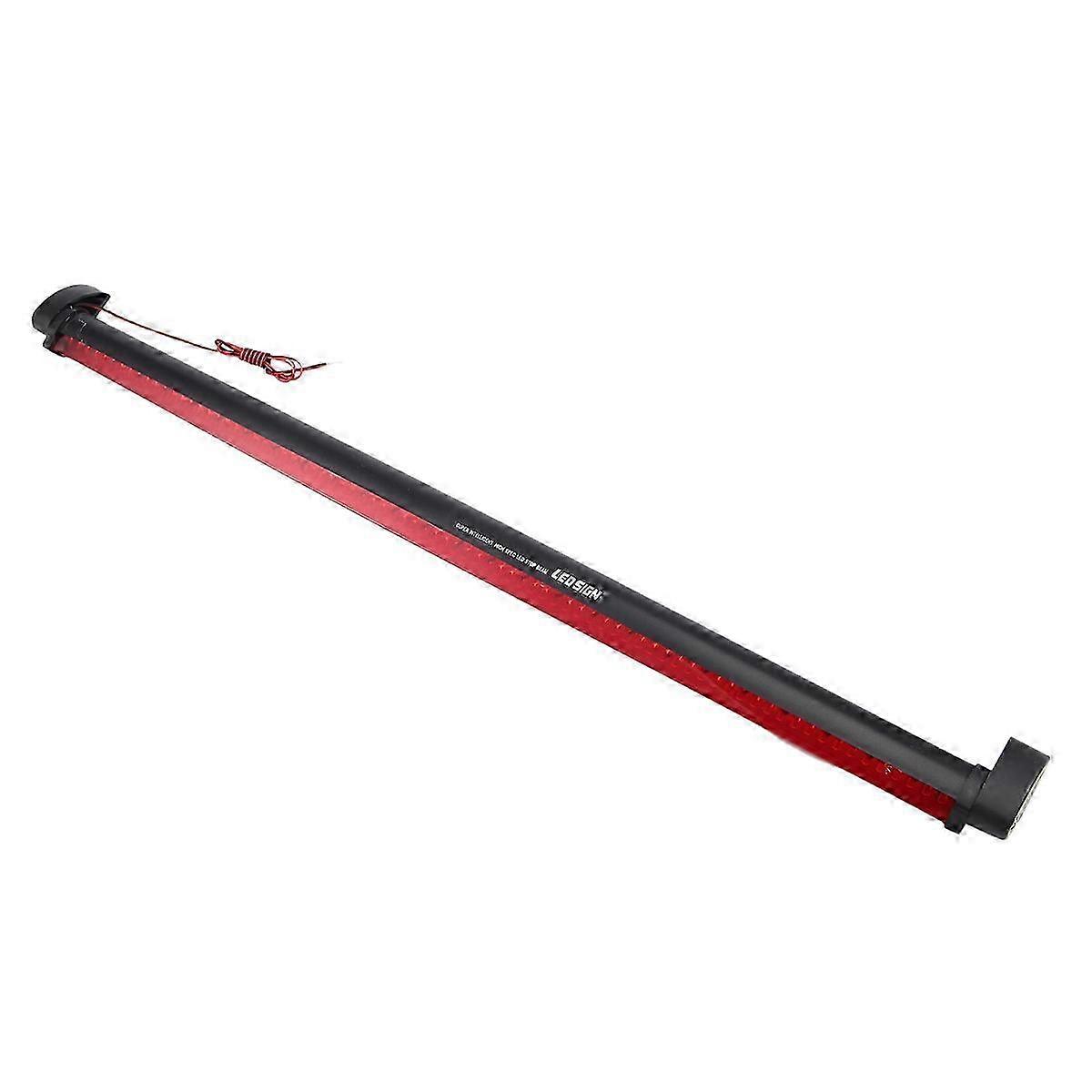 1 PC Universal Red LED Third Brake Light with 80 High Mount Stop Lamp for Rear Tail