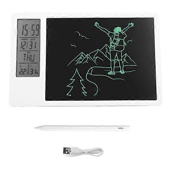 Electronic Calendar Writing Board Desk Digital Display Handwriting Drawing Tablet