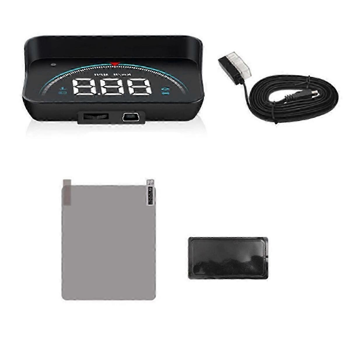 Car HUD Head Up Display OBD Speedometer Windshield Projector