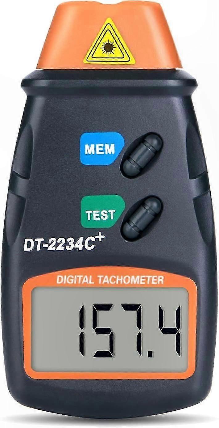 Digital Laser Tachometer, Non-Contact RPM Meter for Speed Measurement