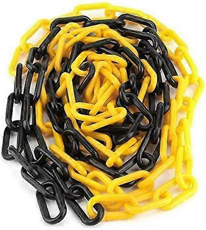 Plastic Chain, 6mmx10m Warning/Signaling Chain, for Highway Maintenance, Parking