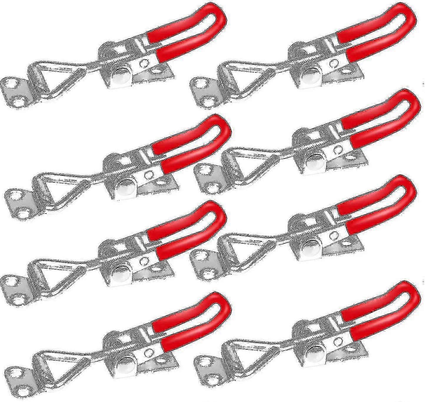 Horizontal Locking Clamp, Quick-acting Device Door Bolt Clamp (pack Of 8)