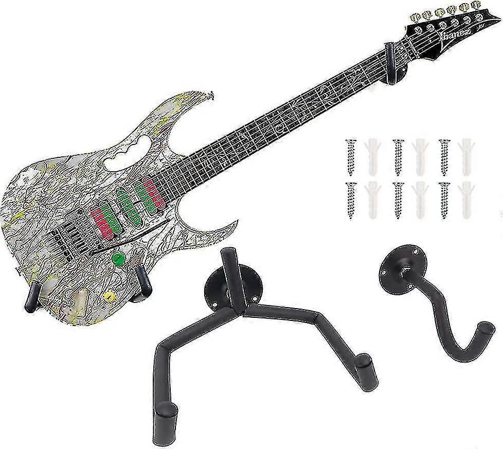 Lutande gitarr väggfäste för klassisk elgitarr och banjo -SJL