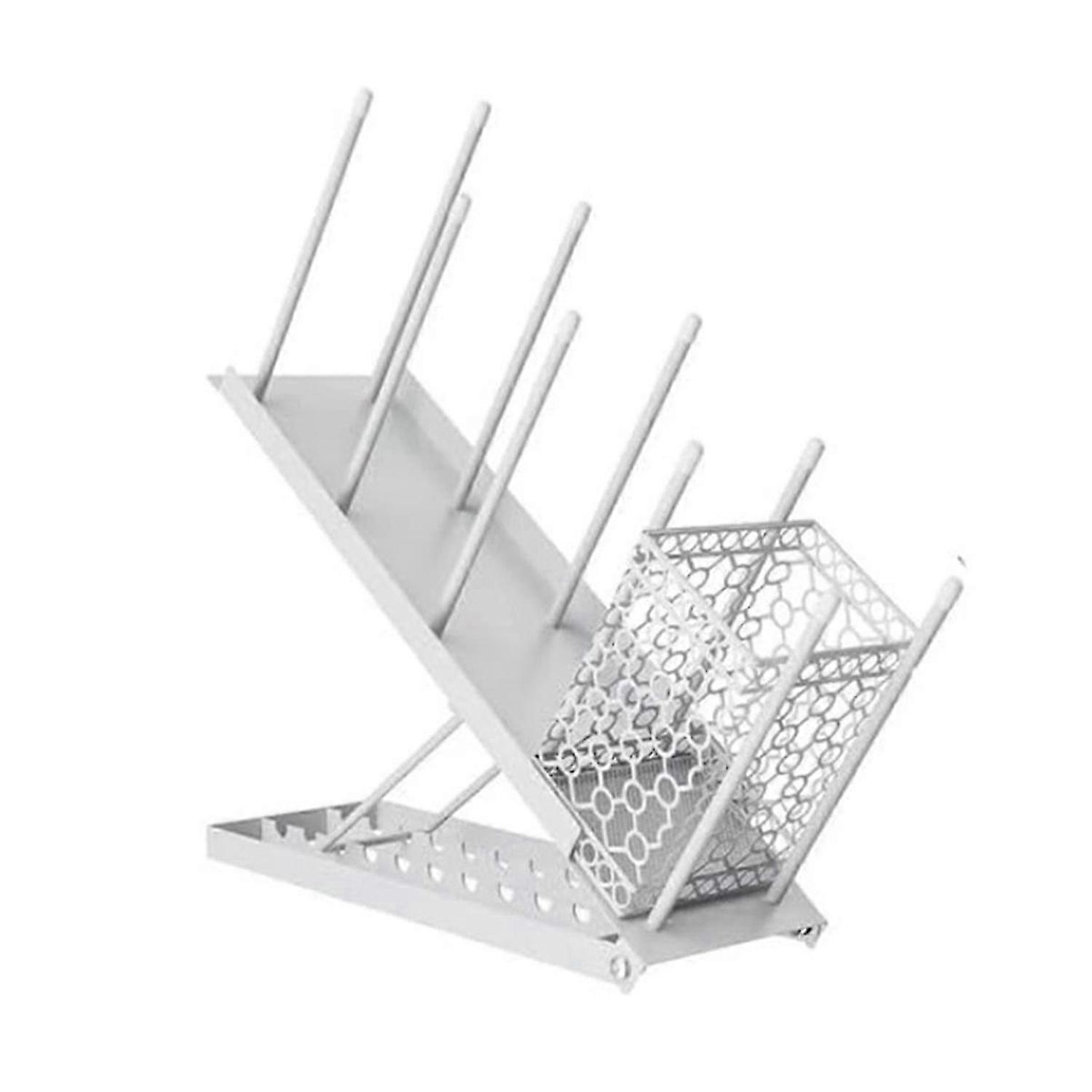 Breakroom Dispenser Coffee Mug Kitchen Countertop Cup Holder, B