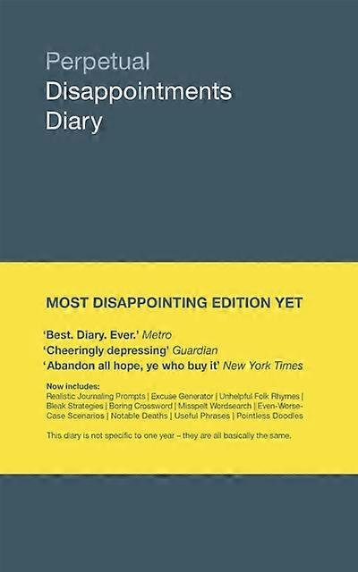 Perpetual Disappointments Diary by Nick Asbury Diary or journal Book