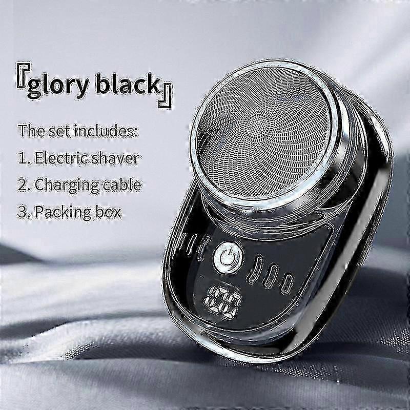 Men's Electric Shaver - USB Rechargeable, Waterproof Body Trimmer with Digital Display for UK Travel