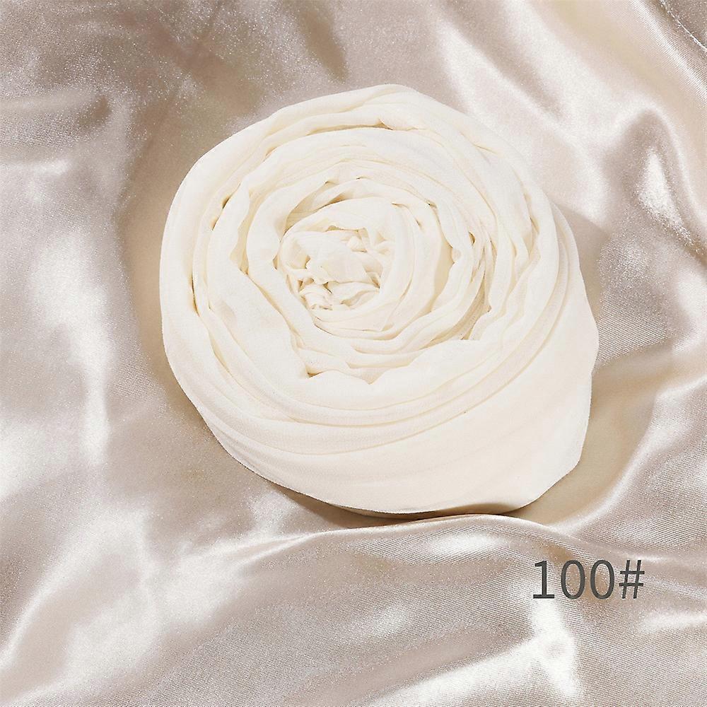 Chiffon Scarf Hijab High Quality Elegant Sarong Shawl Wrap Plain Maxi Soft