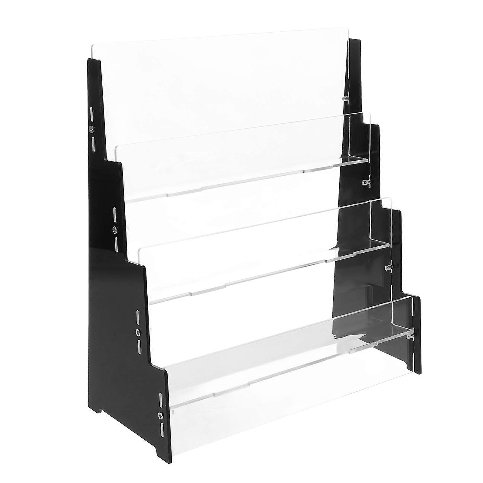 Acrylic Baseball Card Display Case for Sports Card Display Black