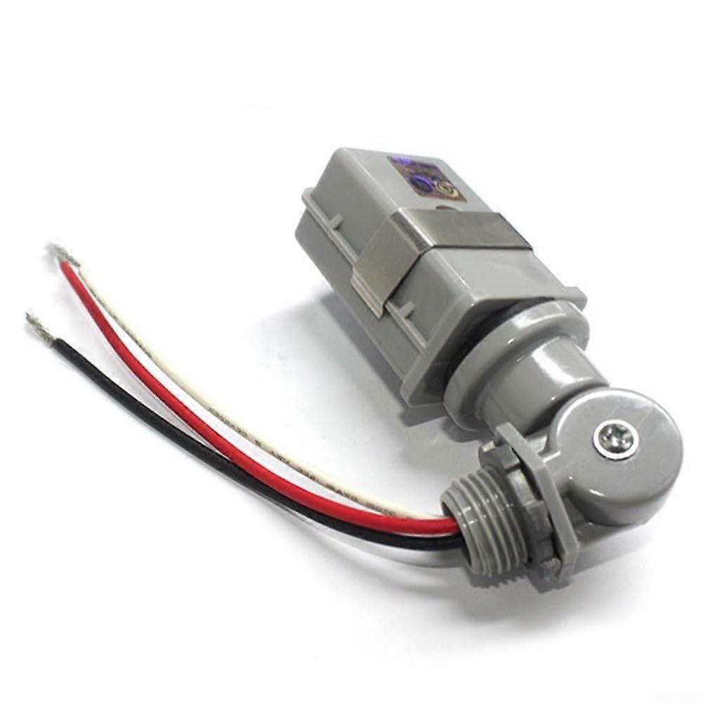 Photocell Sensor 120VAC Swivel Mount Light Controller Dusk To Dawn With Thermal Delay IP54 Waterproof 1000W 2 Pack