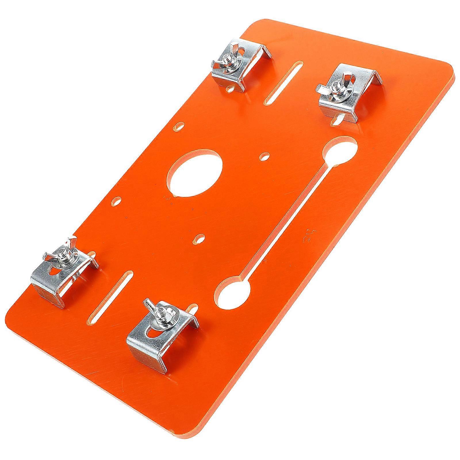 Gardening Bottom Plate for Cutting Machine with Circular Saw Guide Rail 1Set