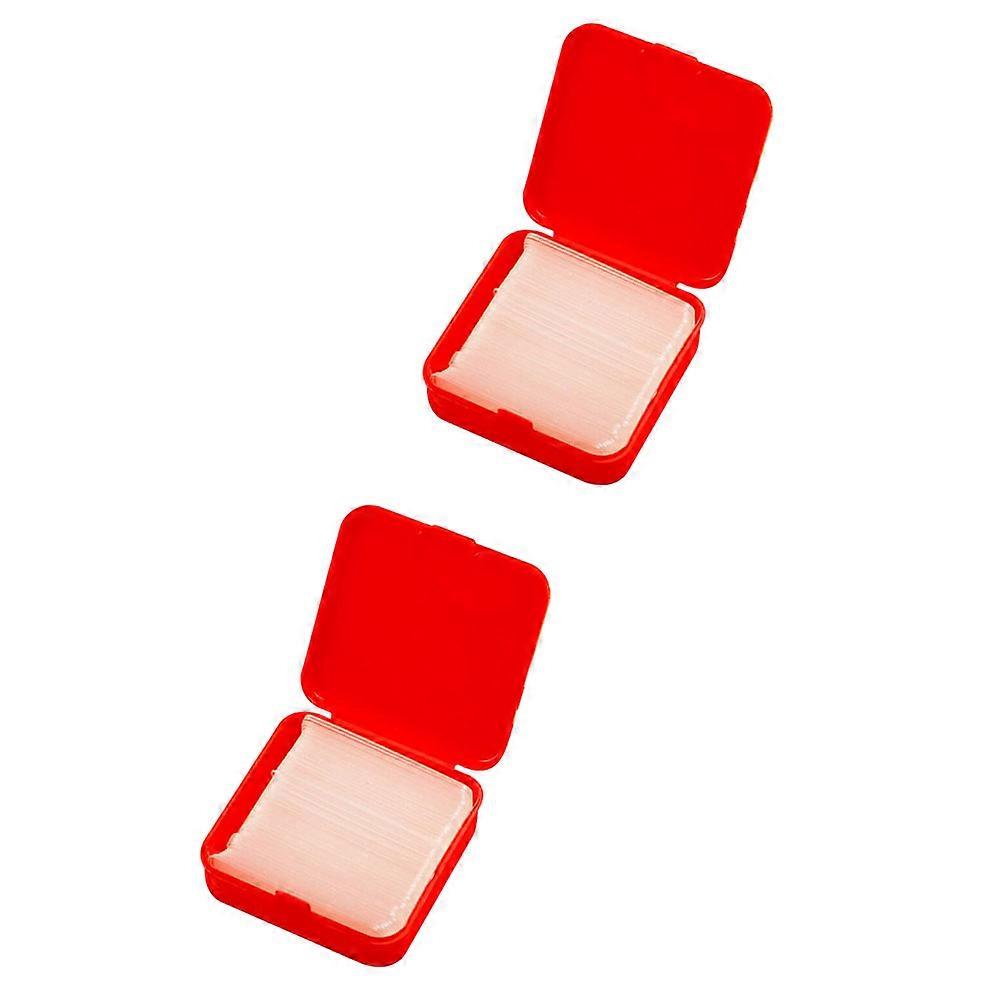 Double Stick Tape Transparent Double-Sided Stickers for Spring Festival Couplets Home Use Pvc Acrylic Adhesive 2 Boxes