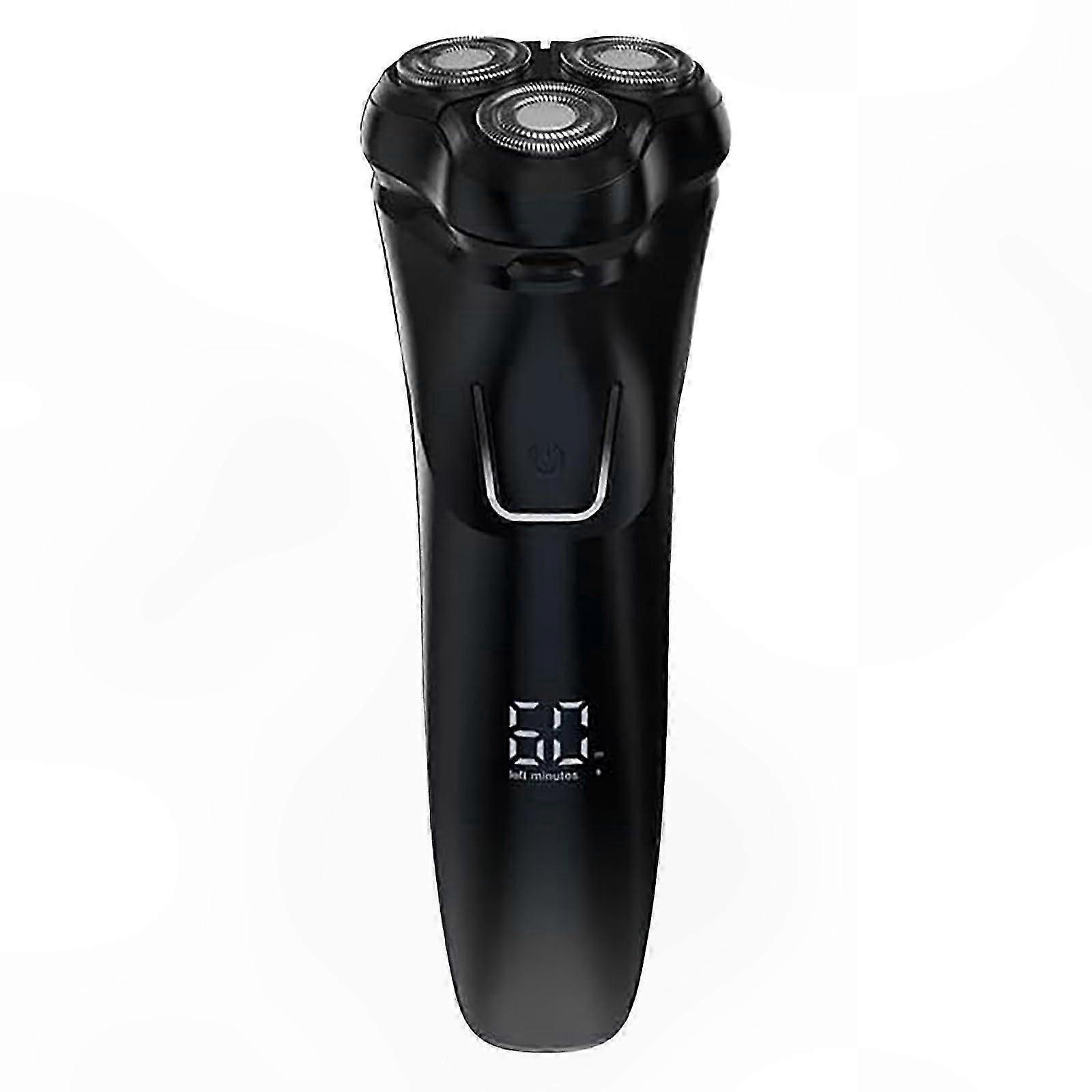 Puruxe Electric Shaver For Men, 4D Rotary Razor With LCD Display, IPX6 Waterproof, Wet/Dry, Rechargeable, Travel And Home