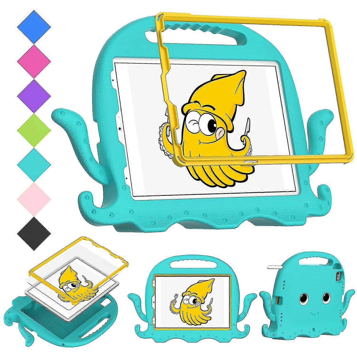 Octopus-shaped Design Ipad Air4 10.9 2020 Air5 10.9 Case With Shoulder Strap, Waterproof Frame, Handheld Option, Scratch-resistant, Non-slip 2025