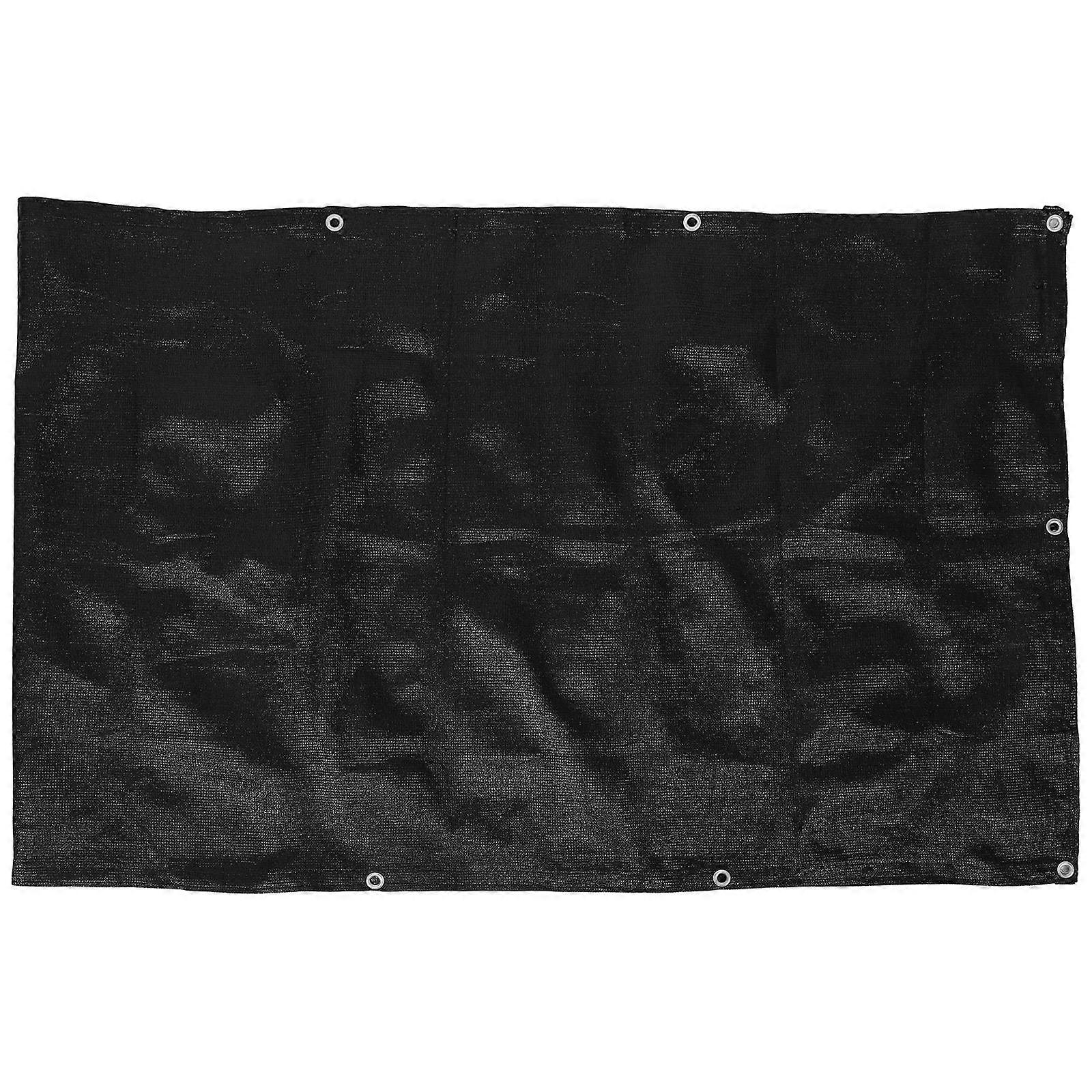 Breathable Shade Cloth Garden Privacy Net for Patio Black