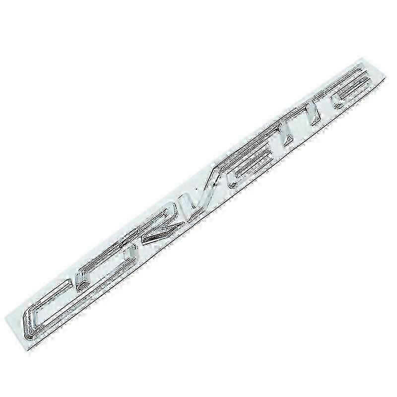 Car 3d Metal Decals Sticker Fit For Chevrolet Corvette C3 C4 C5 C6 C7 C8 Car Trunk Letters Emblem Badge Styling Stickers Accessories