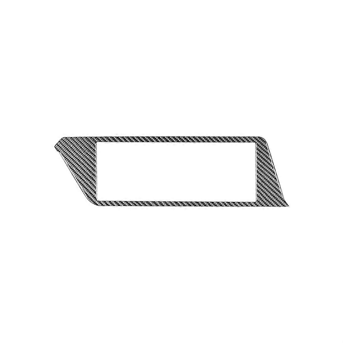 Carbon Fiber Center Console Navigation Screen Frame Trim