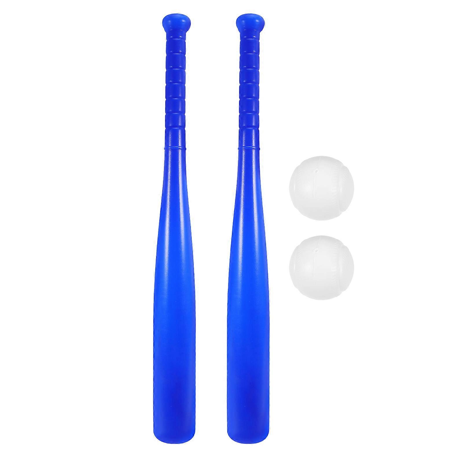 Kids Outdoor Toy Baseball Set Plastic Baseball Bat Ball Set 5Sets Interactive