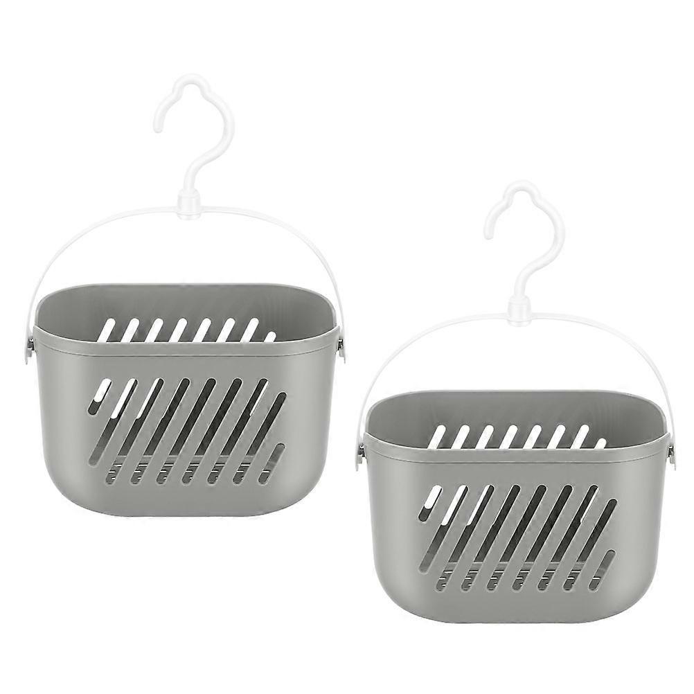 Hanging Storage Basket Plastic Organizer for Kitchen Use 8Pcs with Hook