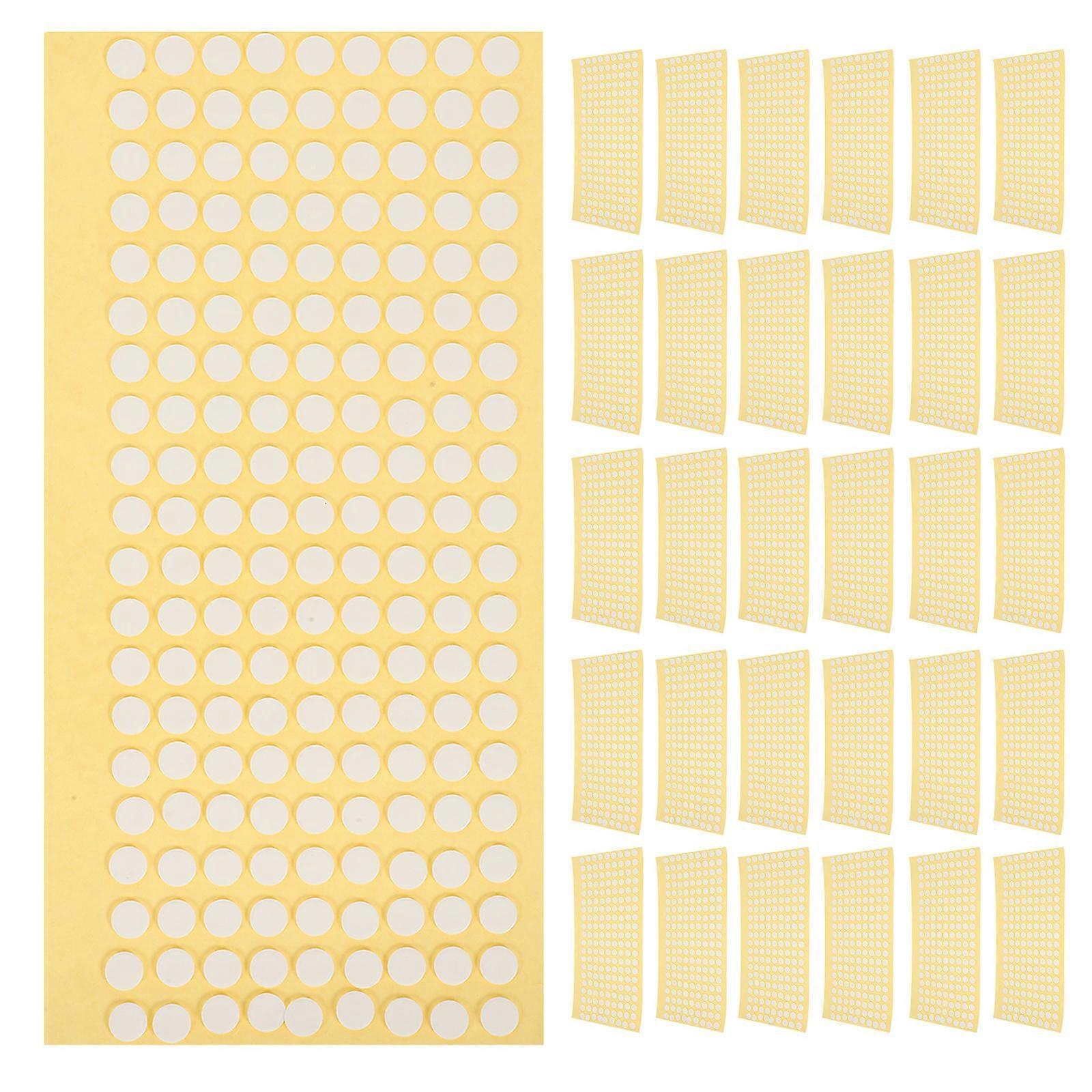 3000 Pcs Double Sided Tape Removable Adhesive Dots For Craft Enthusiasts General Consumers 0.80X0.80X0.10CM No Residue