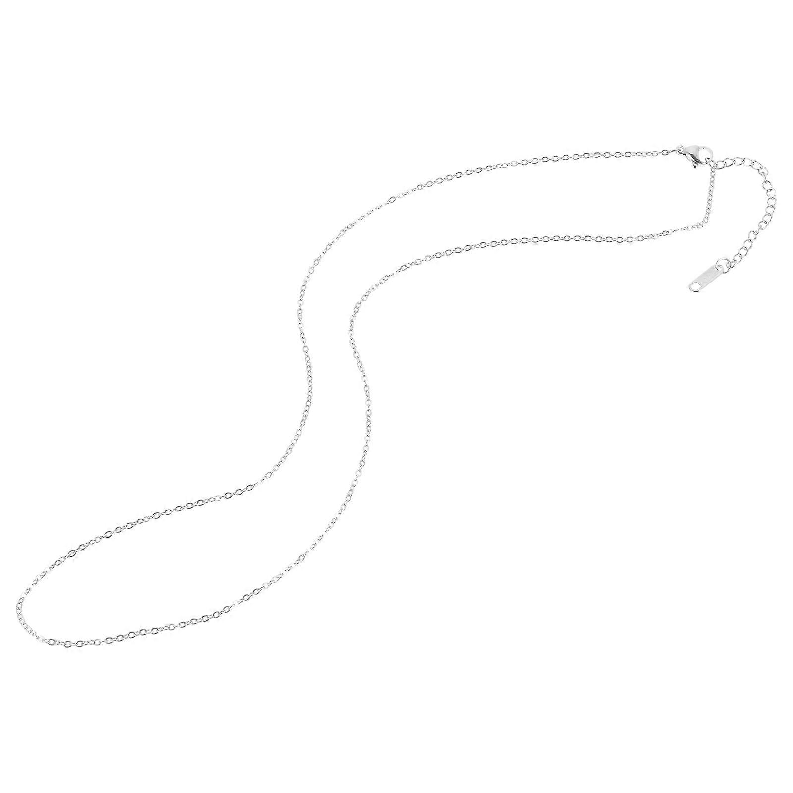 Stainless Steel Chain for Necklace DIY Link with Lobster Clasp Extender