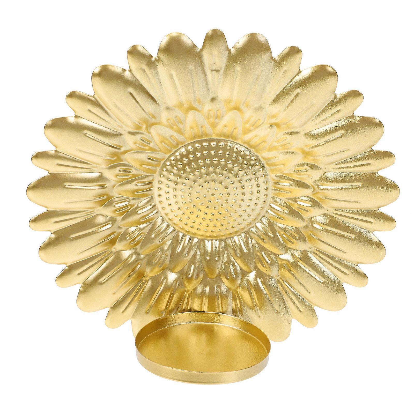 Rounded Metal Wall-Mounted Candleholder for Wall Decor 3Pcs