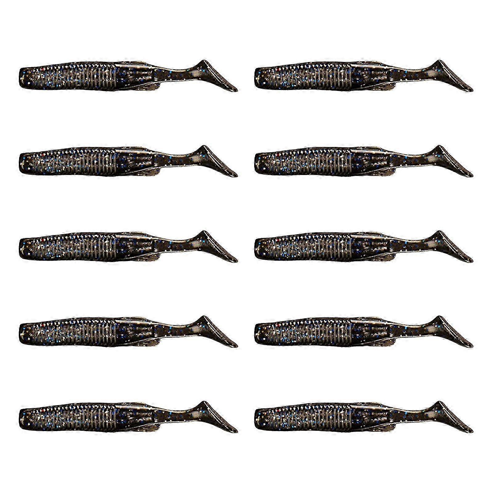 10Pcs Competitive T Tail Soft Baits Paddle Tail Swimbaits Sinking Fishing Lures Artificial Wobbler Soft Lures Worm Baits 2025