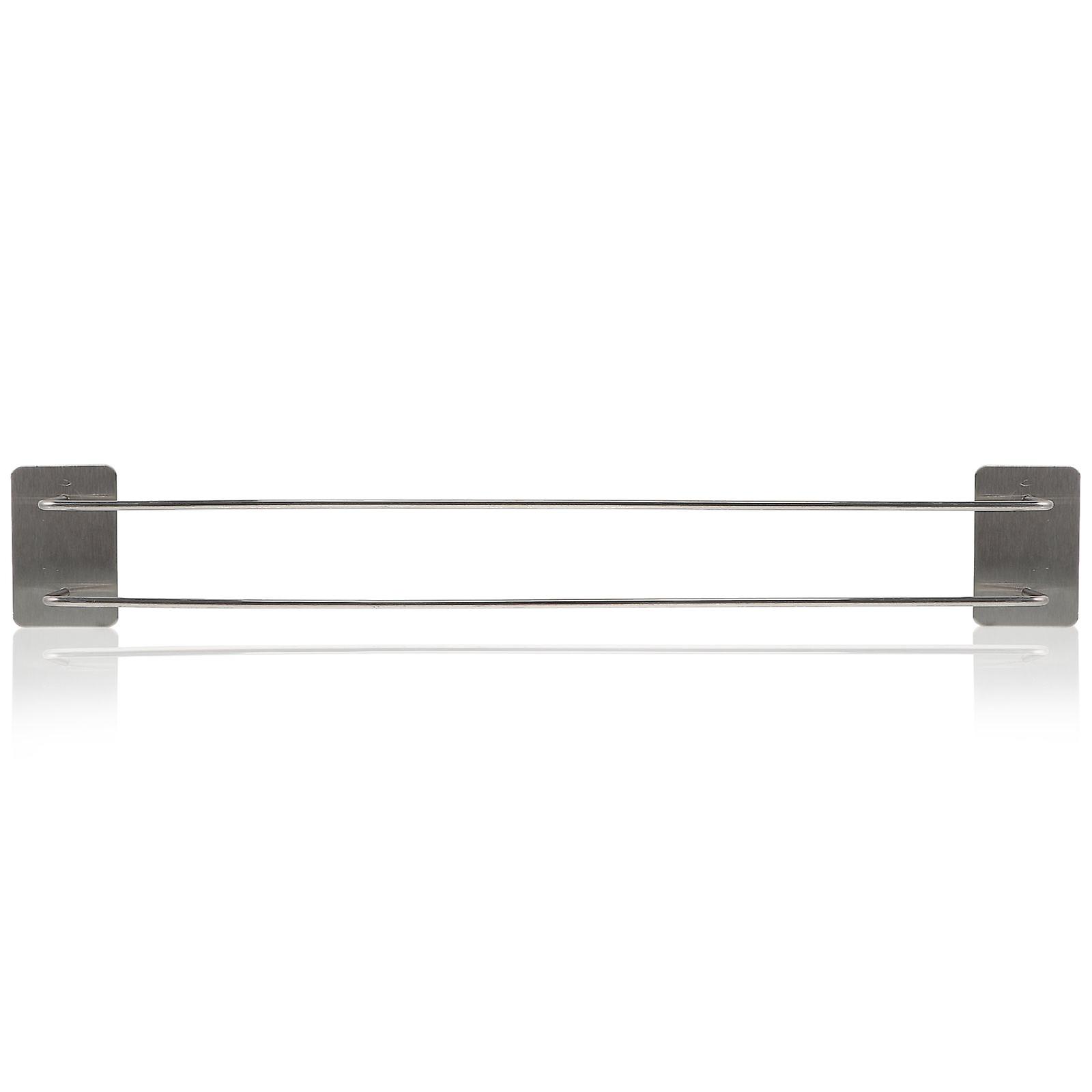 Slippers Storage Rack Wall Mounted for Storage Use 2Pcs Silver Shoe Rack Holder