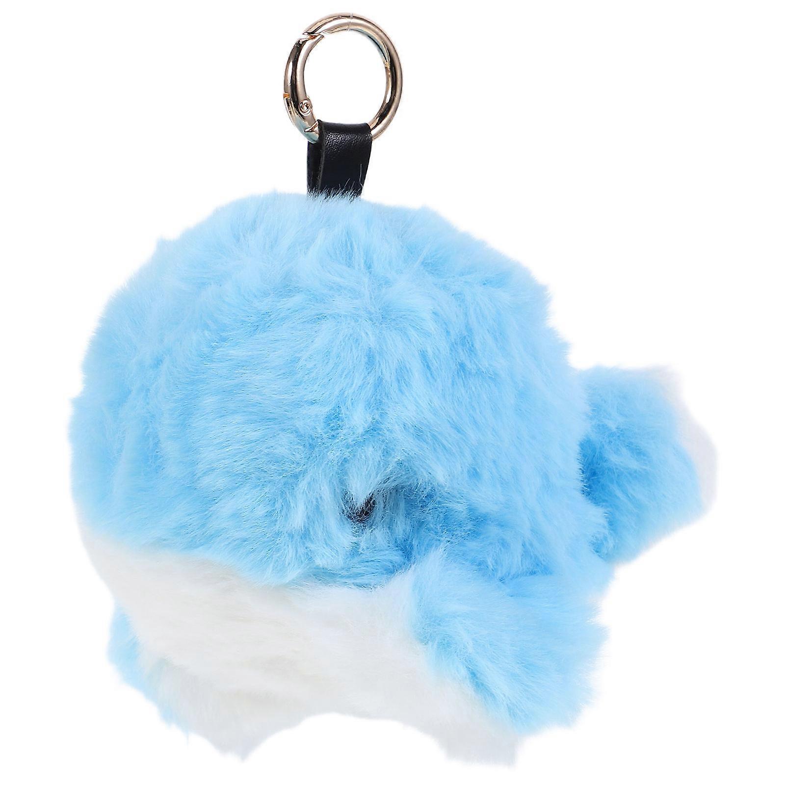 Whale Plush Keychain for Decor 3Pcs Soft Cute Backpack Bag Charm