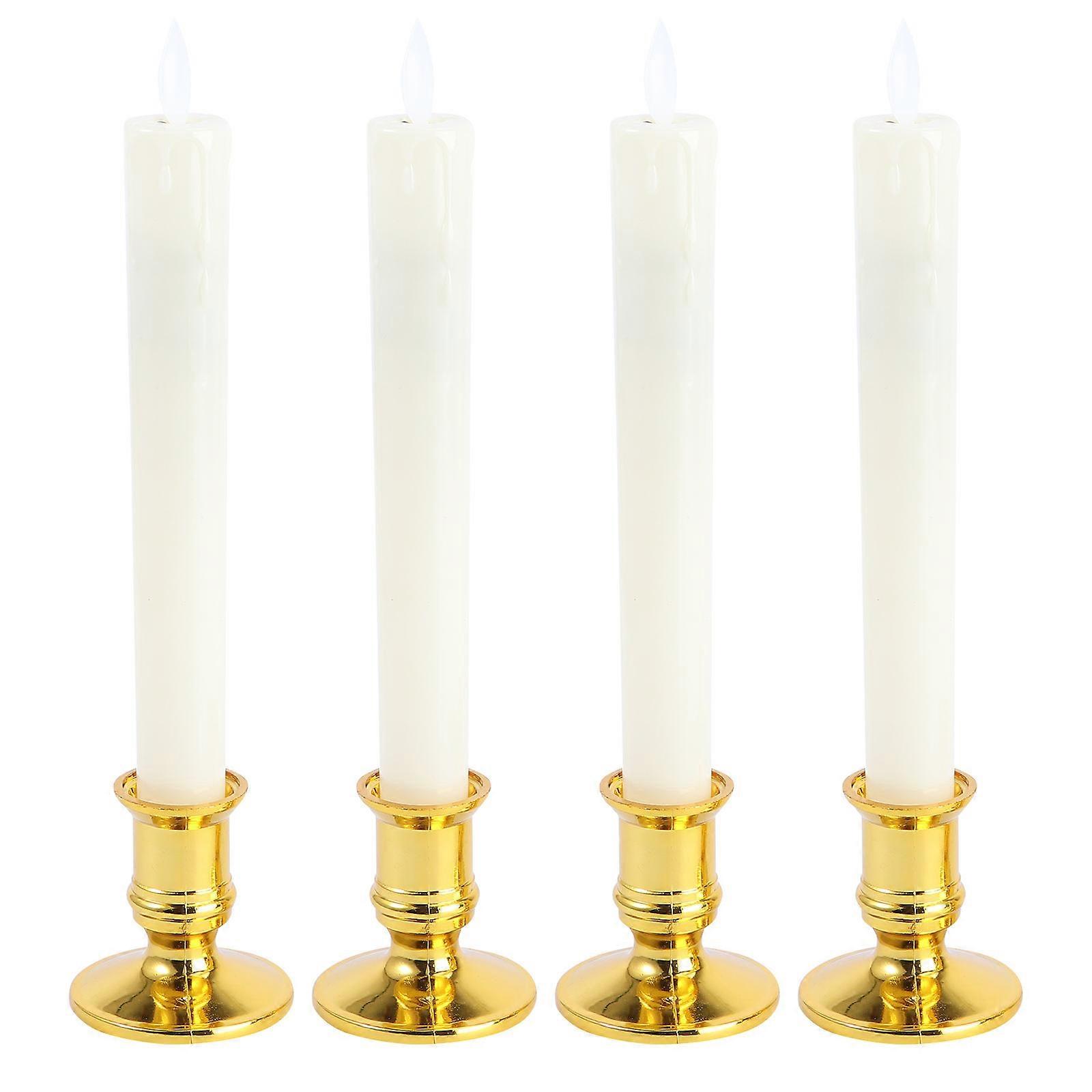 Candlestick Lights LED Swing Candle for Lighting 12Pairs Decorative