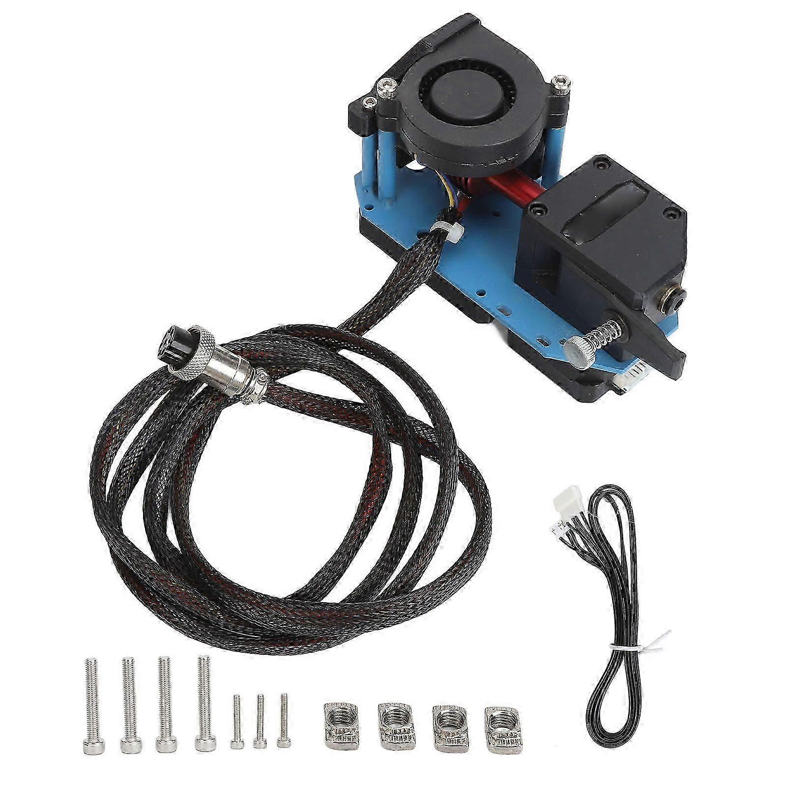 2025 Latest Model  3D Printer Extruder Kit with Heating Block Heat Dissipation