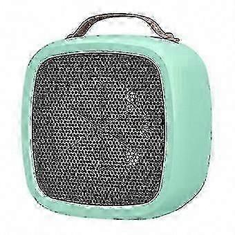 Portable Battery-Powered Space Heater with Thermostat, Compact Electric Mini Fan, High Output for Winter
