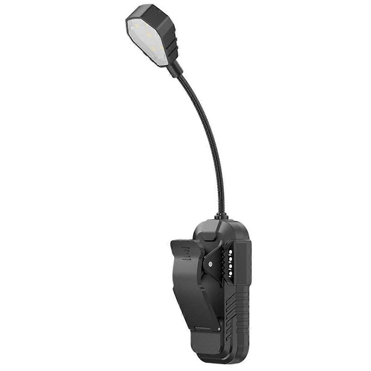 Clip on Light Rechargeable Reading Light with Motion Sensor Lamp with Power Indicator for Reading Ca