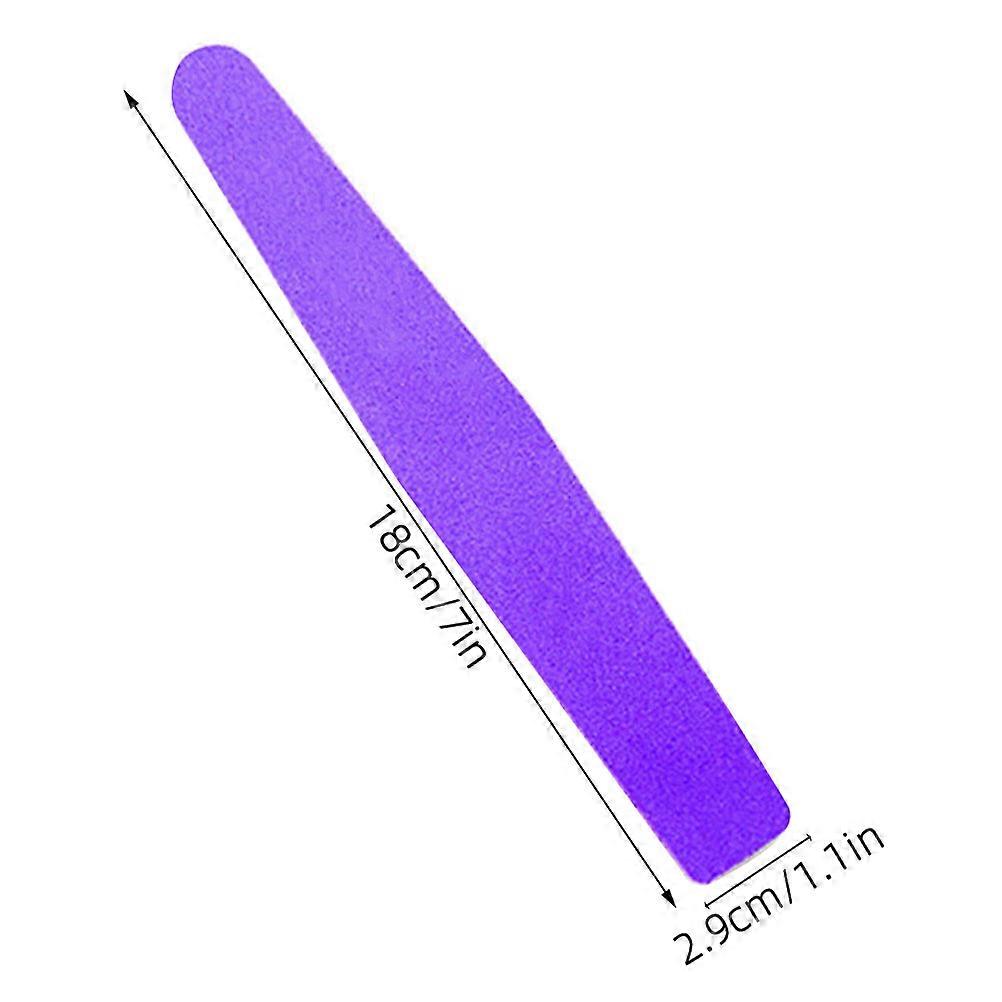 Lima vetrata a forma di rombo per lucidatura unghie, 10 pezzi