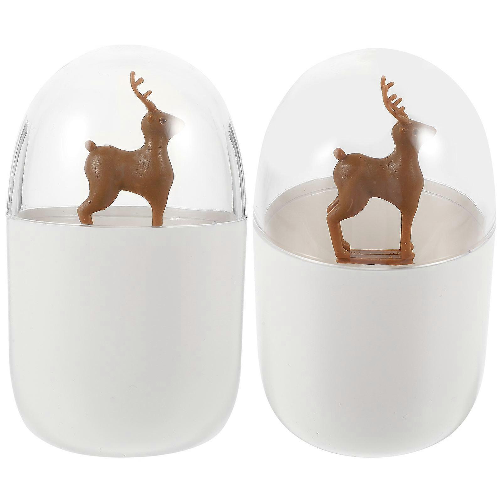 10Pcs Plastic Desktop Toothpick Holder For Bedroom Drawer Use Practical Storage Solution