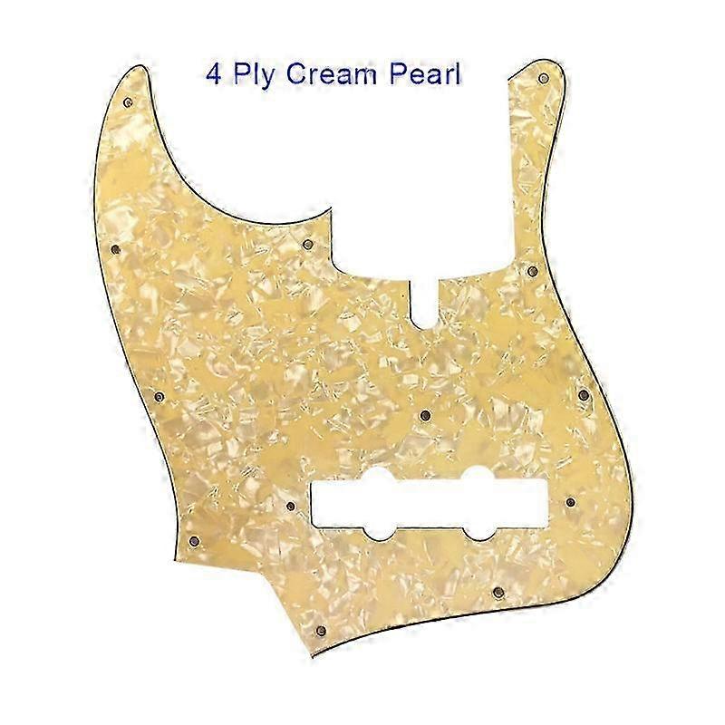 Xinyue Pickguard Custom Quality - For Left Handed 11 Hole Screws Z DAL 5 String Jazz Bass Guitar Pickguard Scratch Plate 26s