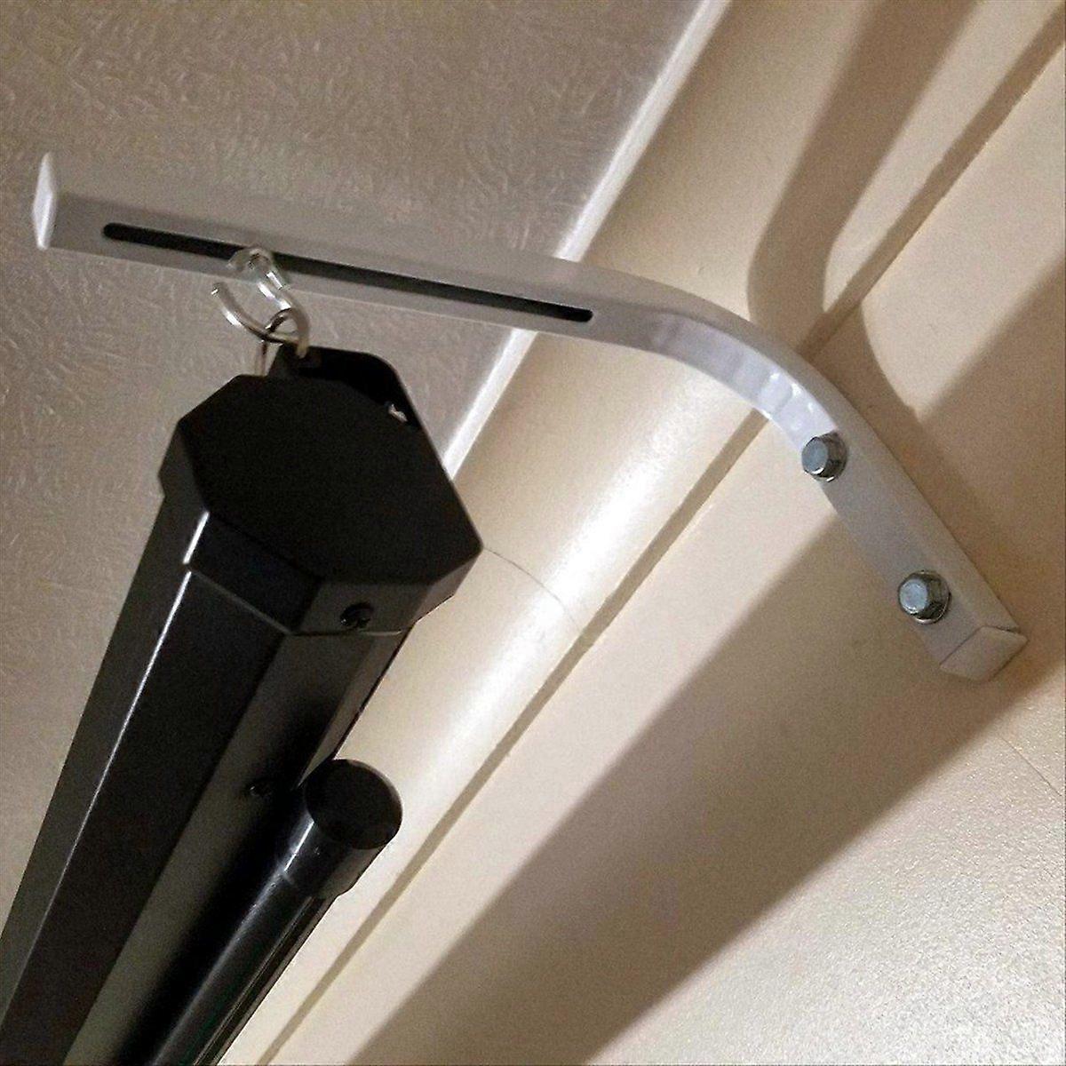 90 Degrees Projector Screen Wall Mount L-Brackets Adjustable Mount