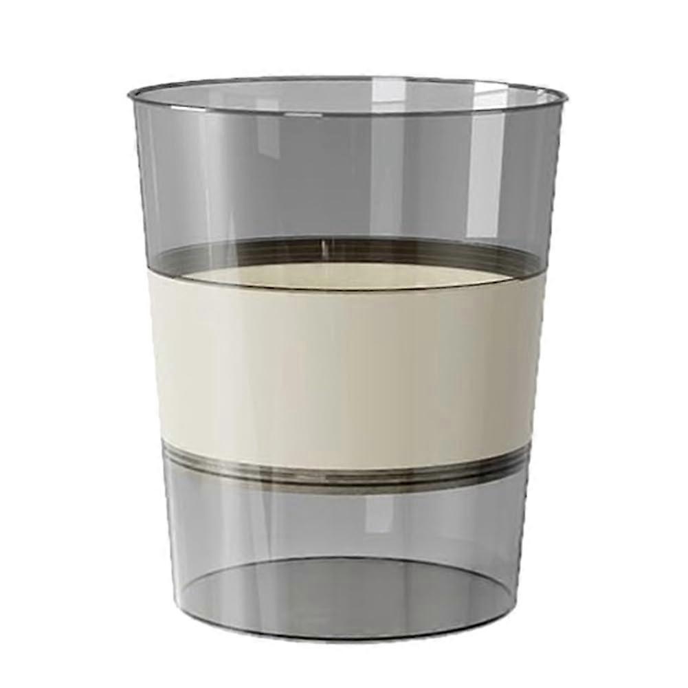 Plastic Small Trash Can Foldable Portable Round Wastebasket For Bathroom Kitchen Office