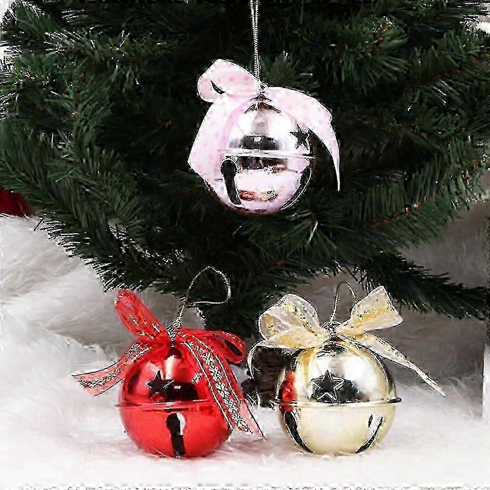 クリスマスオーナメント塗装錬鉄製クリスマスツリーデコレーションベル(A、セクション)