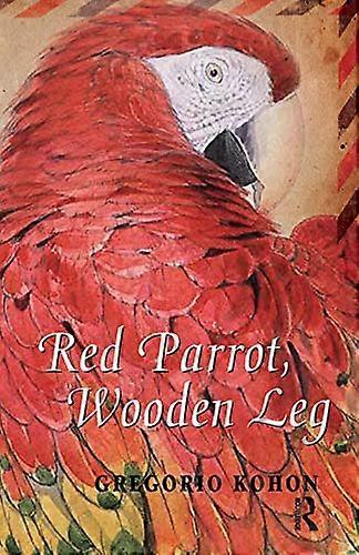 Red Parrot Wooden Leg