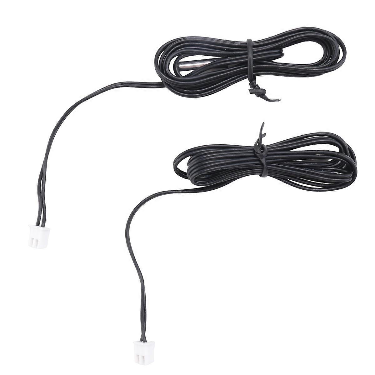 Dual Red LED Digital Display Thermometer Waterproof Temperature Sensor 0.56 Inch